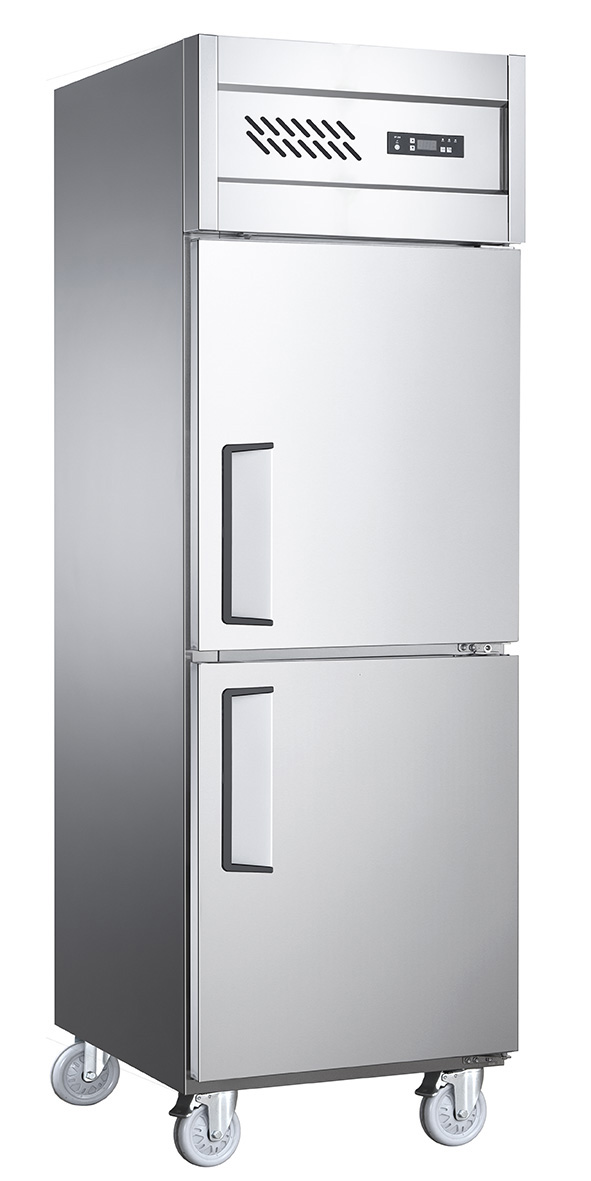 Commercial Upright Refrigerator & Freezer - 450L Capacity, Air/Direct Cooling, Dual Temperature for Kitchen & Foodservice - Image 3