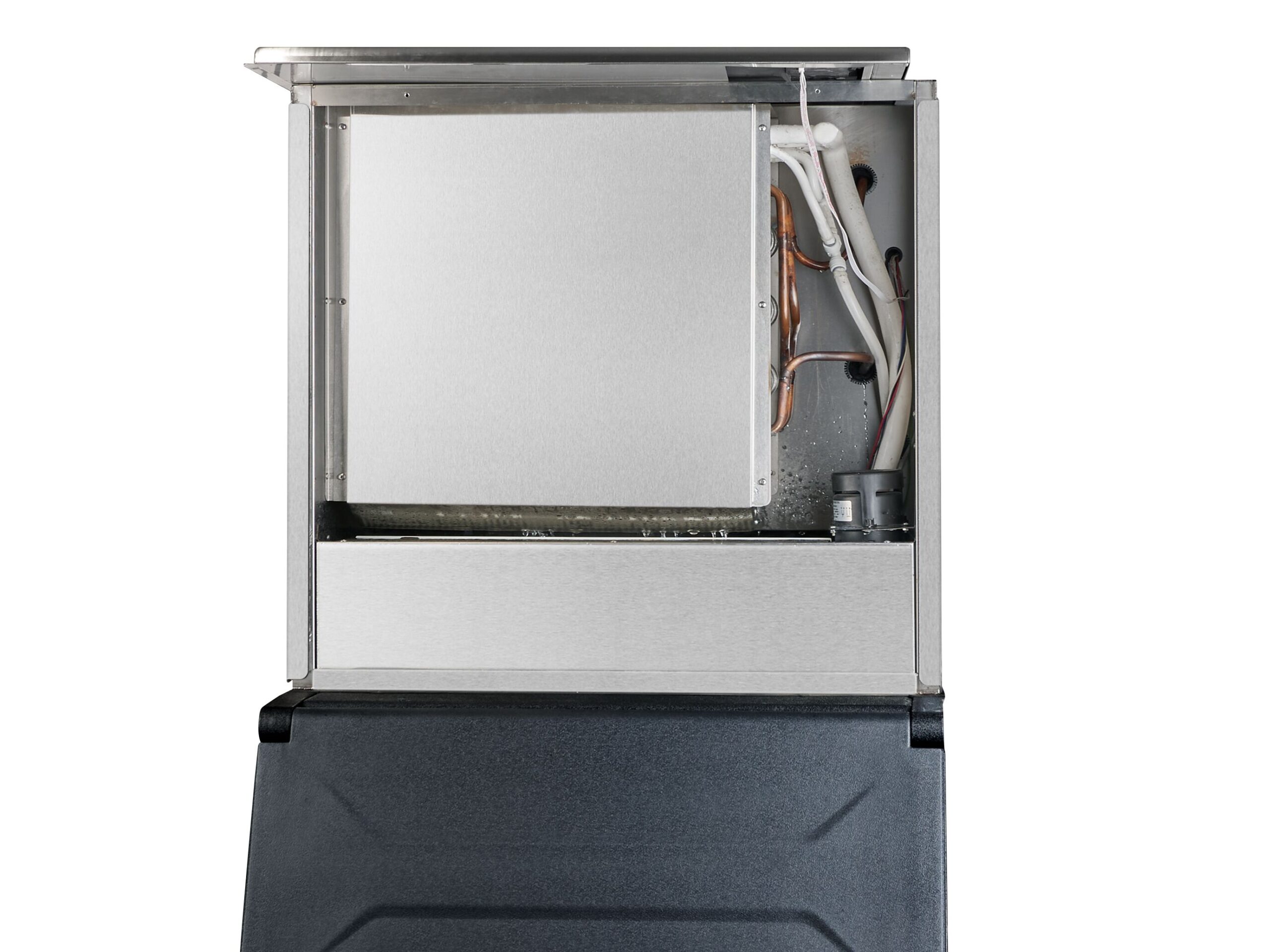 Split Square Ice Maker - Commercial Grade Daily Output 300-1000 LBS Automatic Ice Cube Machine for Bars, Restaurants & Hotels - Image 3