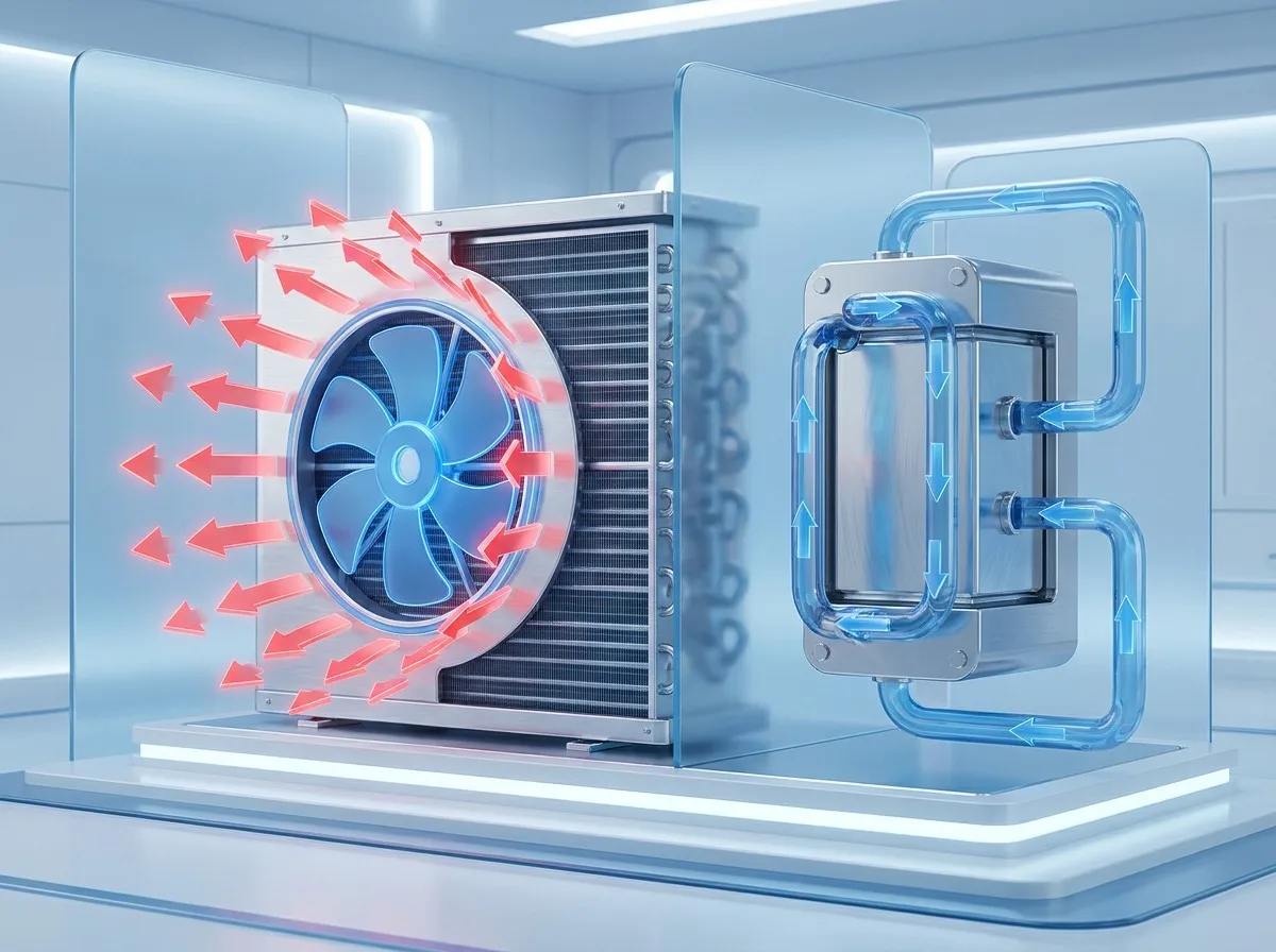 Technical comparison of water cooled ice machine systems