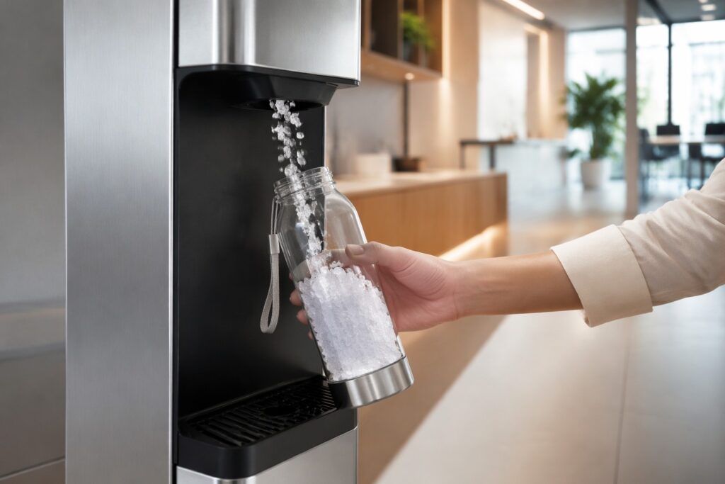 The Touchless Revolution: Why Commercial Ice Dispensers are the New Standard